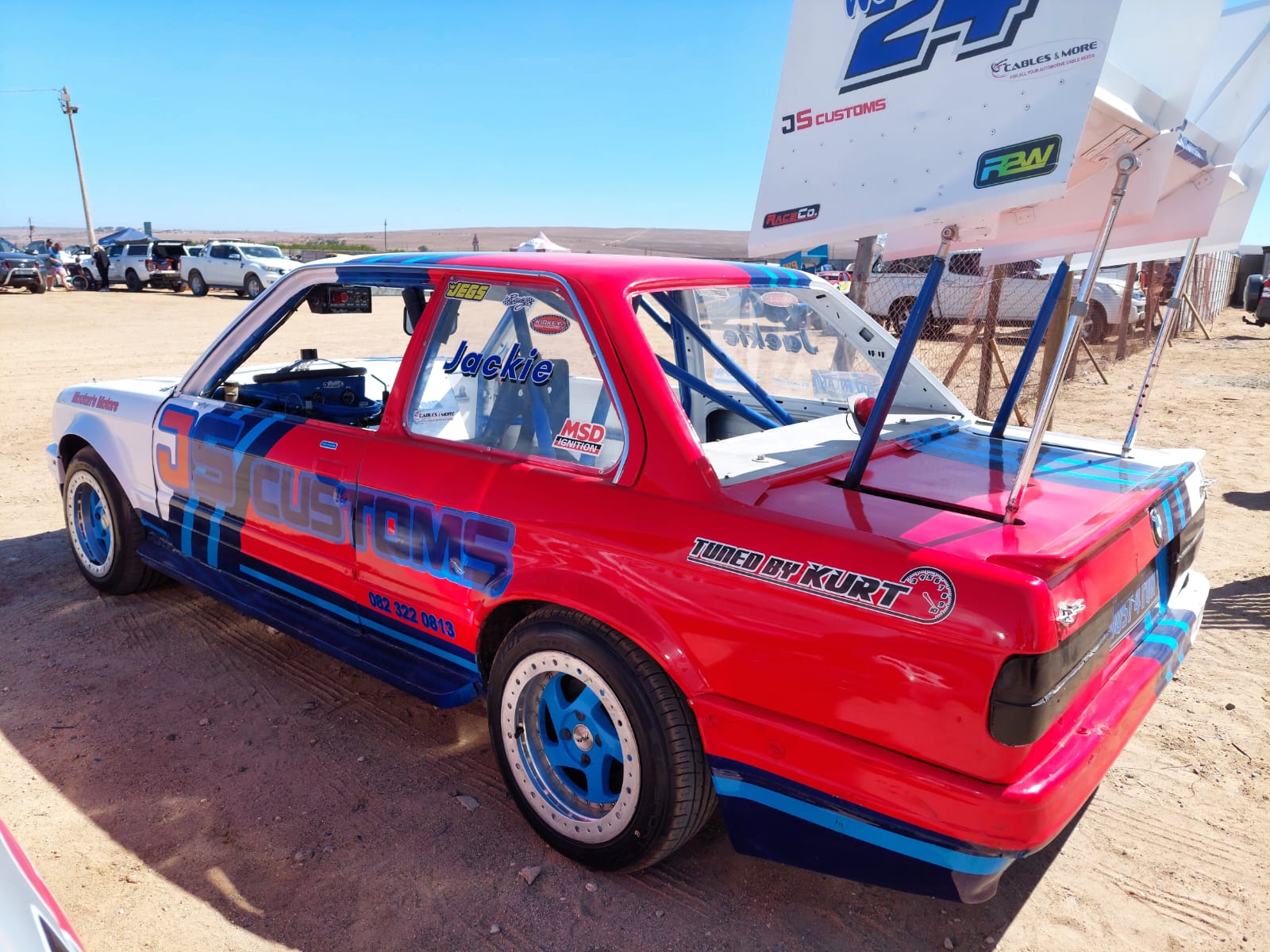 Golf Stock Car after restoration